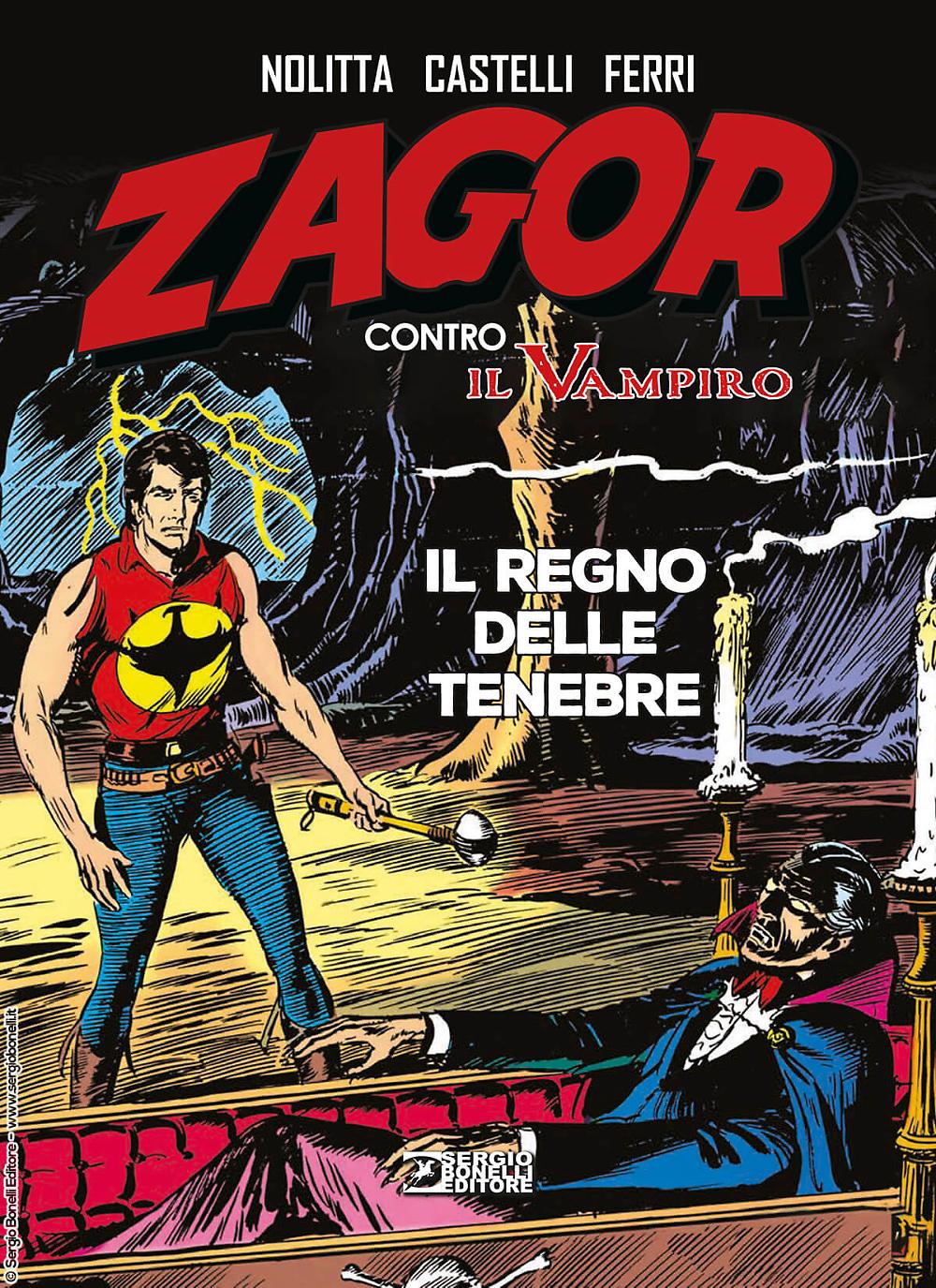 Sergio Bonelli Editore presents “ZAGOR AGAINST THE VAMPIRE. THE KINGDOM OF DARKNESS”
